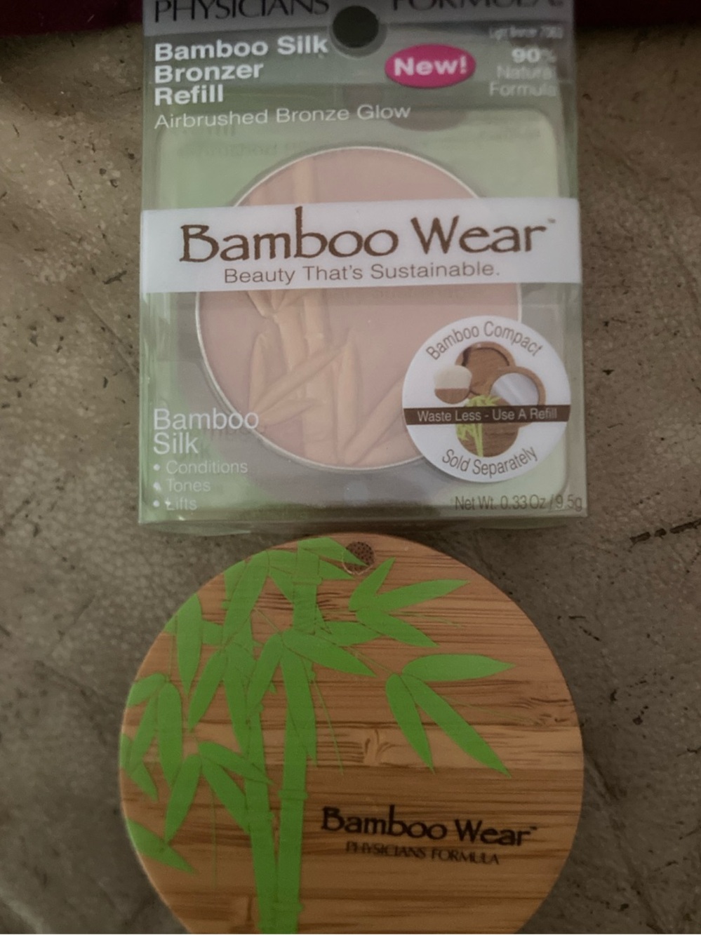 Physicians Formula Bamboo Wear Bamboo Silk Bronzer Refill / compactNeutral Beige